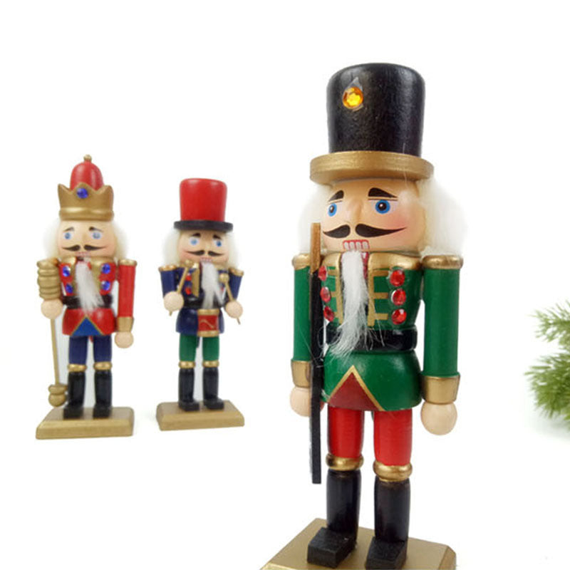 Nutcracker Puppet Soldier King Tabletop Decoration