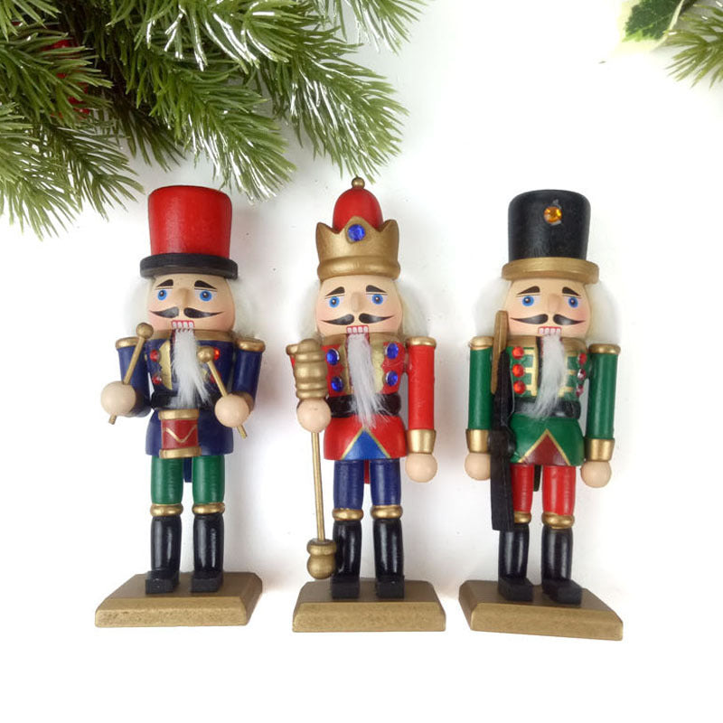 Nutcracker Puppet Soldier King Tabletop Decoration