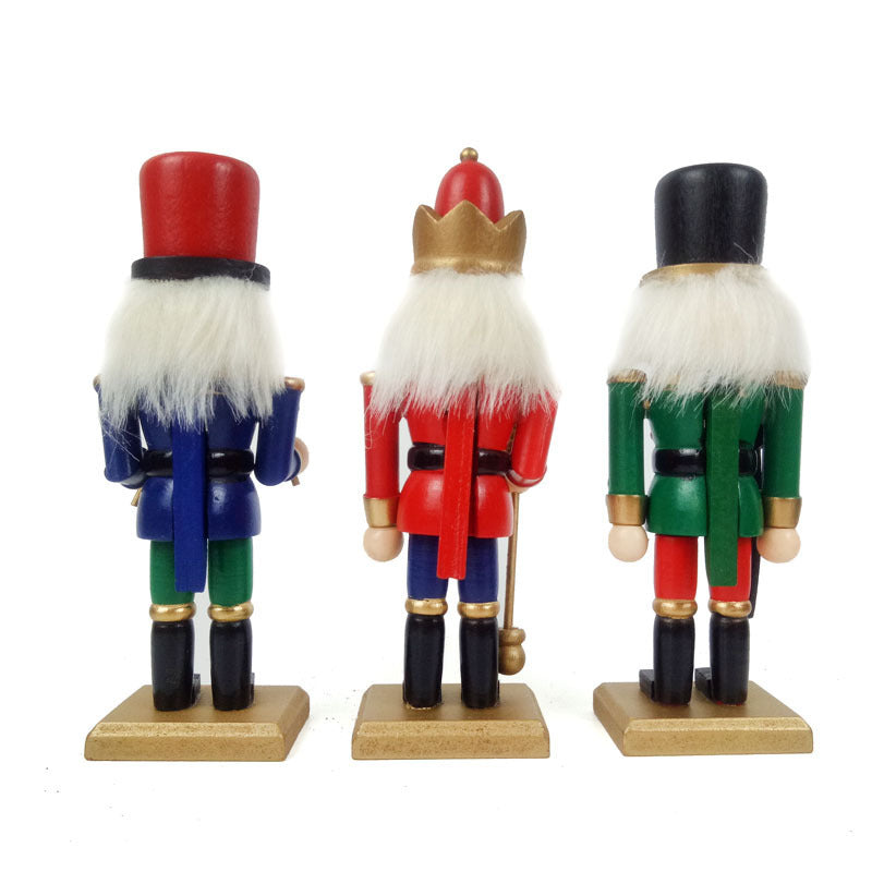 Nutcracker Puppet Soldier King Tabletop Decoration