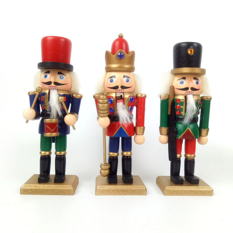 Nutcracker Puppet Soldier King Tabletop Decoration